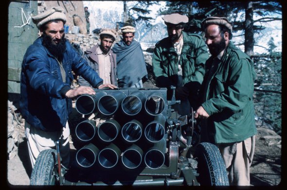 Моджахеды-повстанцы в 1988 году