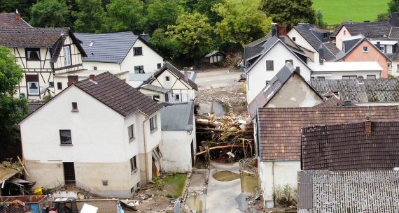 Німеччина постраждала від аномальних повеней.