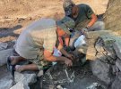 Археологи в Донецькій області виявили два поховання зрубної культури. Фото: Суспільне