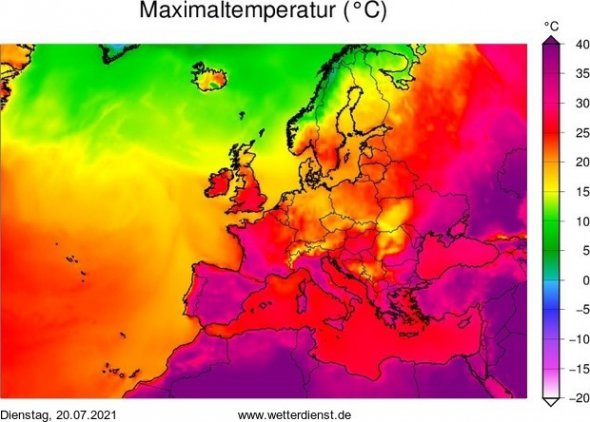 В западных, северных и части центральных областей Украины температура воздуха ощутимо понизится