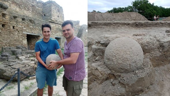 У Білгород-Дністровській фортеці знайшли ядро, яке використовували турецькі війська