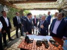 Пообщался глава государства и с представителями Мониторинговой миссии Евросоюза в Грузии