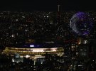 Під час церемонії відкриття над Олімпійським стадіоном дрони сформували обриси планети Земля