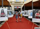 Вход в дворик Ратуши украсили портретами украинских спортсменов