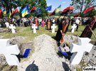 Останки воинов дивизии "Галичина" похоронили с воинскими почестями