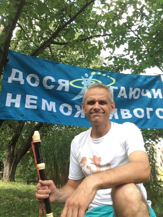 Андрей Могилко установил Национальный рекорд Украины по заплыву на спине и одновременной игре на флейте