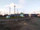 На Полтавщині зіткнулися вантажівка з комбайном і потяг з військовою технікою