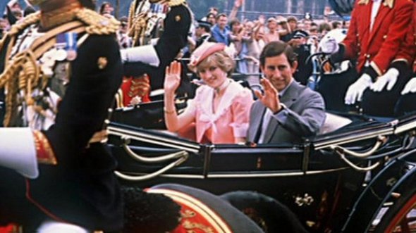 Свадьба принцессы Дианы и принца Чарльза. 1981 год.