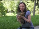 Зоозащитница Татьяна Нестеренко спасла жизнь котенку и оставила его у себя
