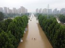 Последствия наводнения в Китае 