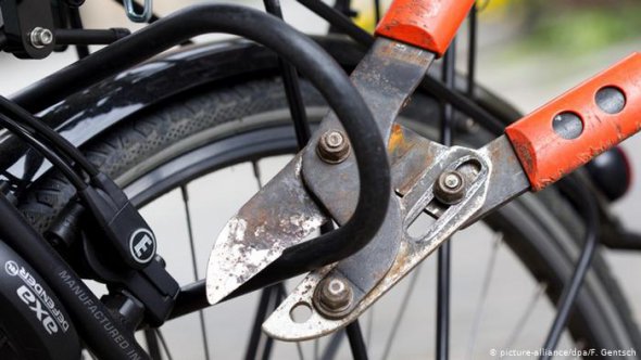 Кража велосипедов - растущая проблема в Германии 