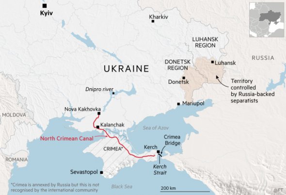 Раніше Північно-Кримський канал забезпечував до 85% водопостачання півострова 