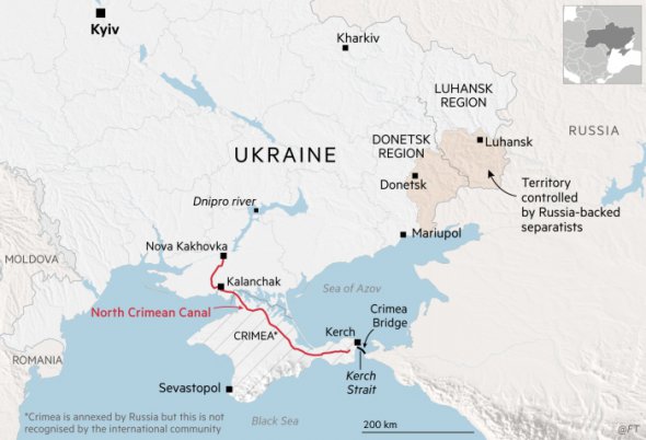 Раніше Північно-Кримський канал забезпечував до 85% водопостачання півострова