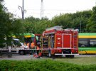 В Познани столкнулись трамваи. В результате аварии 30 человек пострадали. Фото: rmf24.pl