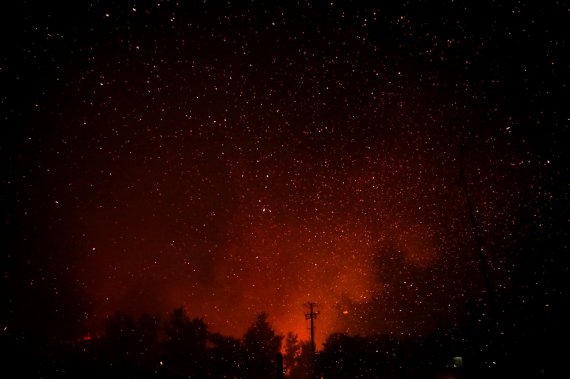 З 28 липня у Греції спалахнули десятки лісових пожеж