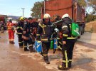 Українські рятувальники допомагають гасити лісові пожежі у Греції