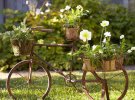 Как украсить сад старыми вещами