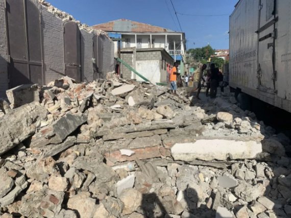 У Гаити произошло землетрясение магнитудой 7,2 балла