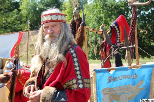 Соучредитель исторического общества реконструкторов "Великая степь" Сергей Мелешко