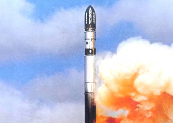 Ракета-носитель "Днепр" вывела на околоземную орбиту спутник "Січ-2"