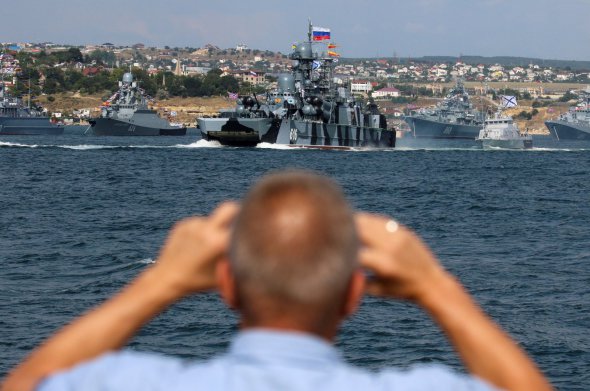 Кораблі ВМФ Росії в Криму 