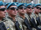 У Києві відбулася перша репетиція параду військ до Дня Незалежності. Фото: Сергій Старостенко, Gazeta.ua