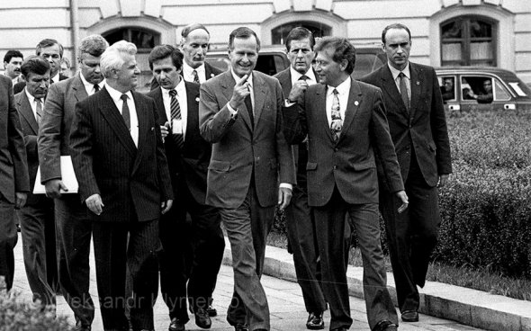 1 серпня 1991 року президент США Джордж Буш відвідав Київ
