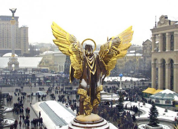 Архангел Михаїл ваажається оборонцем Києва