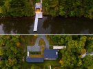 Дом-мечты на озере в штате Висконсин дополнили панорамными окнами
