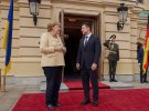 Почав свій робочий тиждень Зеленський з візиту в Київ канцлерки Німеччини Ангели Меркель