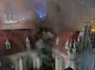 В результате масштабного пожара в костеле Святого Николая в Киеве пострадало внутреннее убранство храма на первом и втором этажах