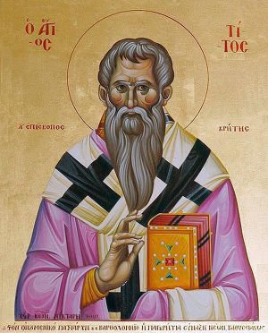 7 вересня вшановують пам'ять святого Тита, апостола від 70-ти