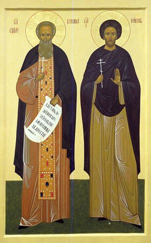 9 вересня православна церква вшановує пам'ять святого Кукші та його учня Нікона