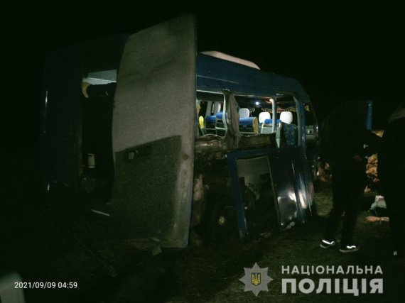 Под Киевом разбился микроавтобус с паломниками-хасидами. Погиб 45-летний гражданин Израиля