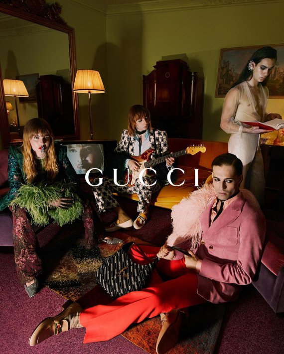 Måneskin стали обличчям нової рекламної кампанії Gucci.