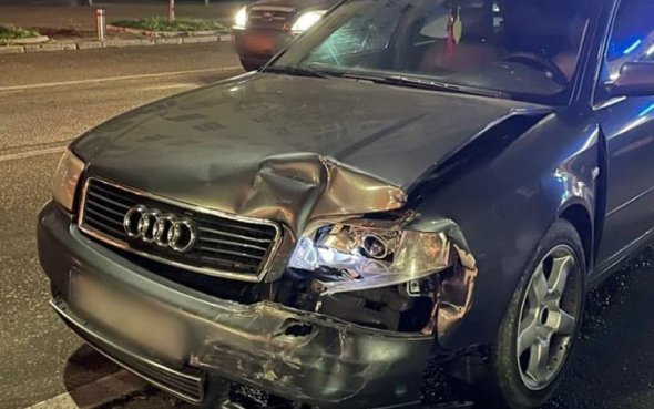 За кермом Audi був нетверезий водій