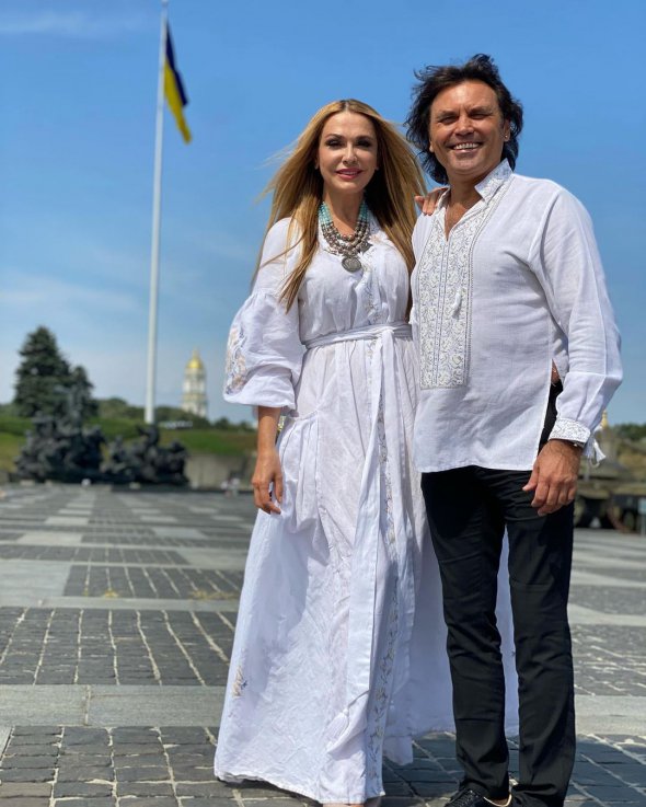 Актеры Ольга Сумская и Виталий Борисюк этой весной отпраздновали серебряную свадьбу.