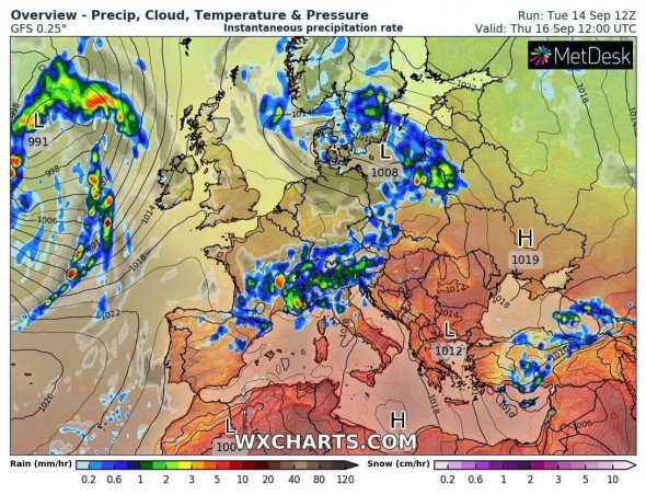 Завтра в Украине будет тепло, максимально в течение дня +16...22°С