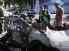В Днепре взорвался автомобиль Nissan Primera. Погибли два человека, которые были в салоне
