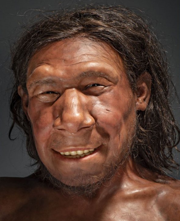 Внешний вид Крейна воссоздали благодаря его черепу и чарепам других неандертальцев