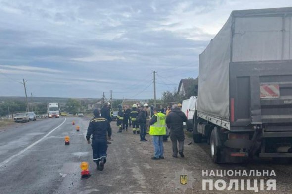 Під Одесою сталася ДТП з поліцейськими