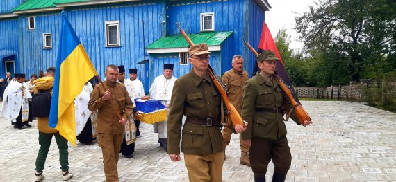 На Тернопільщині перепоховали трьох вояків УПА