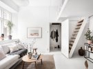 Тесная квартира в скандинавском стиле увеличивает жилье