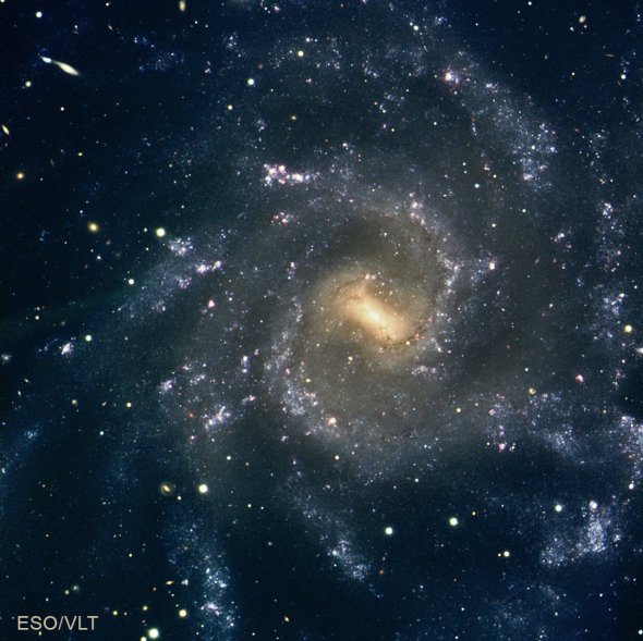 Група галактик у сузір’ї Журавель
