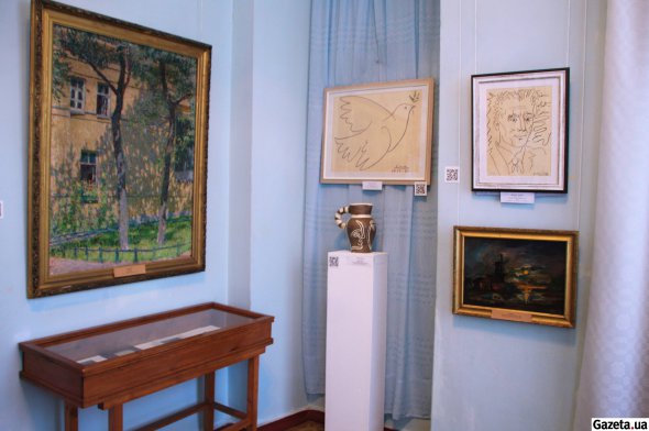 В Пархомовском музее хранятся четыре работы французского художника Пабло Пикассо