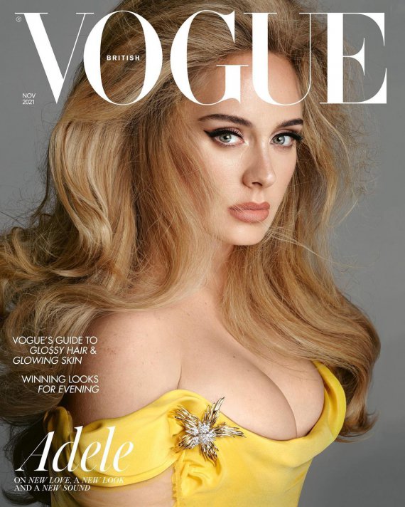 Адель з'явилася в британському Vogue 