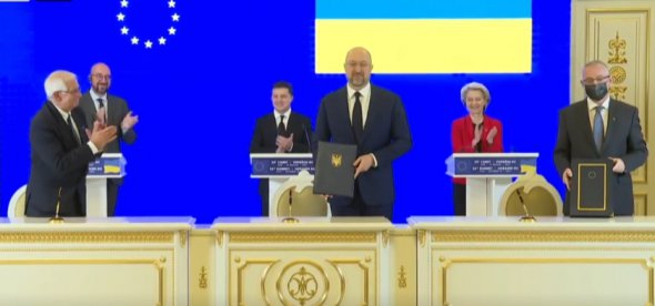 Соглашение подписали в Киеве.