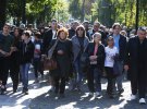 У Києві 3 жовтня організували щорічний Марш пам'яті жертв Бабиного Яру, присвячений 80-м роковинам трагедії