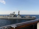 Американцы сняли российский корабль "Адмирал Трибуц". В кадр попали российские моряки