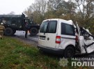 На Львівщині внаслідок зіткнення вантажівки та легковика загинуло подружжя